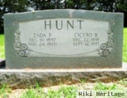 Zada P Hunt