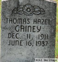 Thomas Hazel Gainey