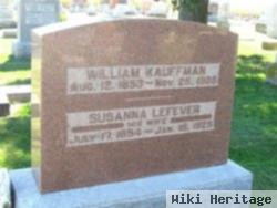 Susanna Lefever Kauffman