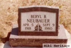 Beryl Bruce Neubauer