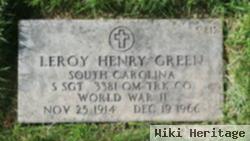 Leroy H Green