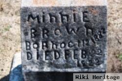 Minnie Hutto Brown