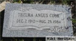 Thelma Angus Webb Cook