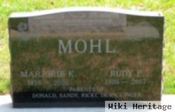 Rudolph P. "rudy" Mohl