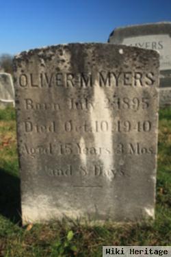 Oliver M Myers