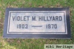 Violet M Hillyard