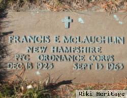 Pfc Francis E. Mclaughlin