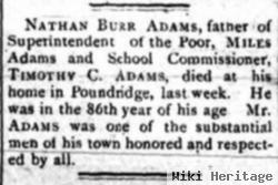 Nathan Burr Adams