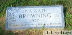 Ina Kate Browning