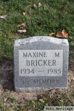 Maxine Mae Morris Bricker