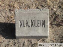 M. A. Klein