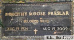 Dorothy Mae "dot" Moose Preslar