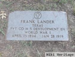 Frank A. Lander