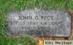 John G Peck