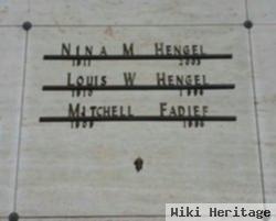 Nina M Fadief Hengel