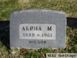 Alpha May Seybert Wilson