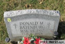 Donald M. Batenburg
