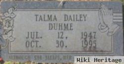 Talma Dailey Duhme