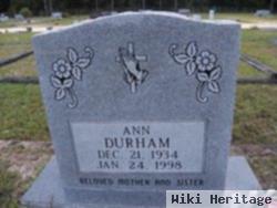 Ann Leota Williams Durham