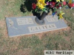 Cecil E Galyean