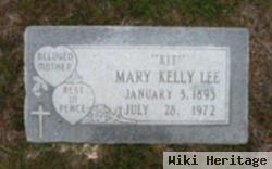 Mary "kit" Kelly Lee