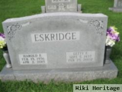 Letty F Eskridge