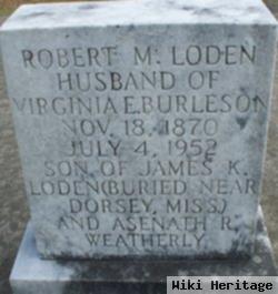 Robert Monroe Loden