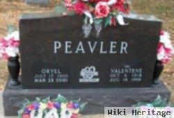 Orvel Peavler