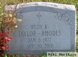 Ruth K Kern Taylor-Rhodes