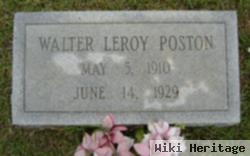 Walter Leroy Poston