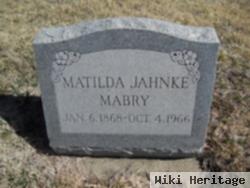 Matilda Jahnke Mabry