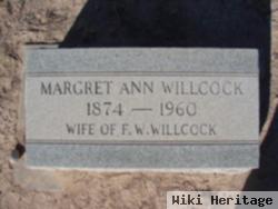 Margret Ann Eaton Willcock