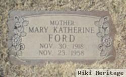 Mary Katherine "kitty" Lea Ford