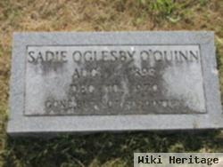 Sadie F Wood O'quinn