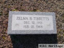 Zelma B. Tibbetts