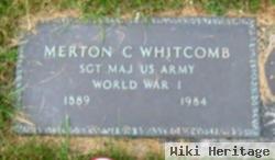 Merton Calvin Whitcomb, Sr