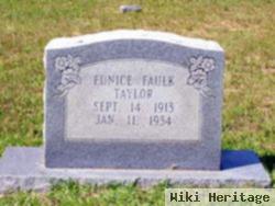 Eunice Faulk Taylor