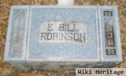 E. Bill Robinson