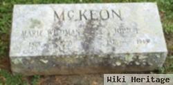 John F Mckeon