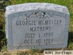 Georgie Mcmullen Mathews