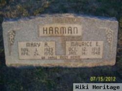 Maurice E Harman