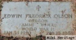 Edwin Frederick Olson