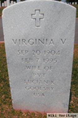 Virginia V Goolsby