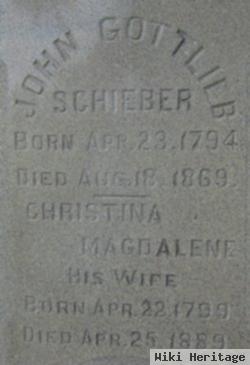 Christina Magdalena Brose Schieber