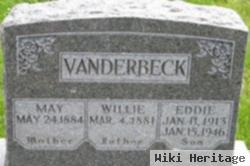 John Edward "eddie" Vanderbeck