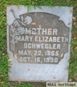 Mary Elizabeth Schwegler