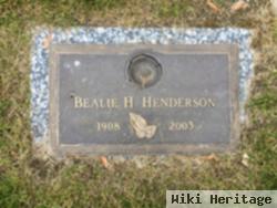 Bealie H Henderson