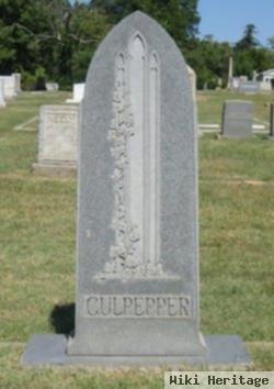 Lester Kenneth "red" Culpepper, Sr