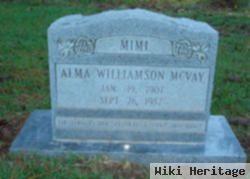 Alma Williamson Mcvay