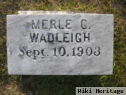 Merle G. Wadleigh